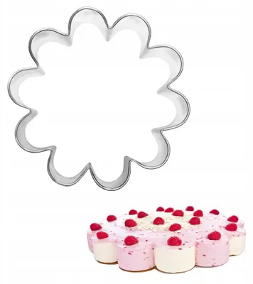 Obrázek produktu pro EkoForemki, vykrajovátko "Květina", 12 cm, vhodné pro vykrajování sušenek a dezertů