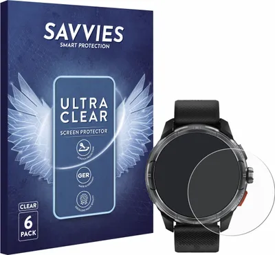Produktbild von 6x Für Haylou Solar Ultra Schutzfolie Savvies Displayschutz Display Schutz Folie Klar Transparent