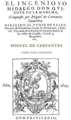 Productafbeelding van Miguel de Cervantes. Libro para escribir - praca zbiorowa