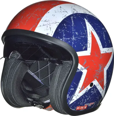 Produktbild von RC-590 Jethelm Custom Motorradhelm Chopper Chopper Motorrad Roller Helm rueger Rebell XS (53-54)
