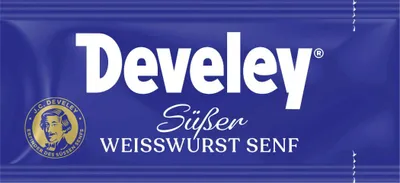 Einzel Produktbild Develey Süßer Weisswurst Senf Portionsbeutel 200x15ml Packung 3000ml