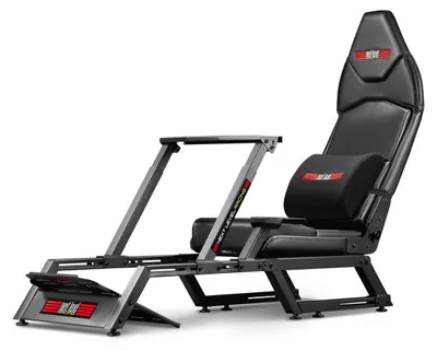 Obrázok produktu pre Next Level Racing F-GT - Rennsitz - 130 kg - 120 cm - 210 cm - Schwarz - Rot - Metall - Gummi