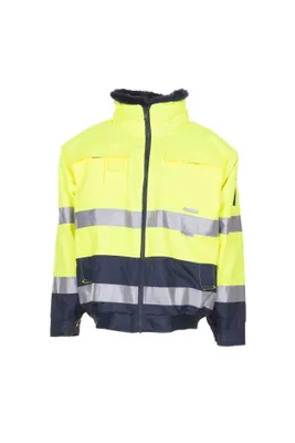 Produktbild von Planam Warnschutz Comfortjacke 2047 Gr. 2XL gelb/marine