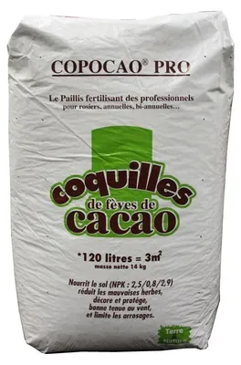 Image de COPOCAO/TENCAO - 100 L / Paillage de coquilles de fèves de cacao