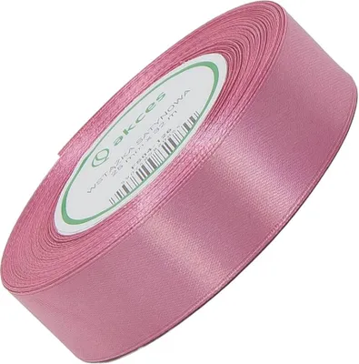 Image de SATIN 25mm/32m RUBAN BOUCLE Ruban cadeau Décoration - Argent