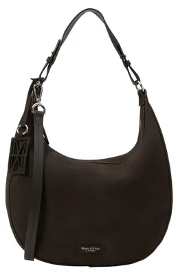 Imagen del producto de Marc O'Polo Cuero bolso de hombro bolso bandolera Bellilo Hobo Bag Burnt Coffee marrón oscuro
