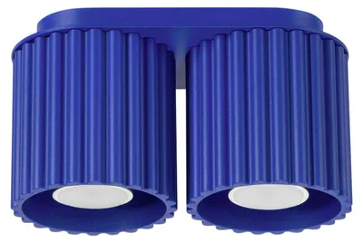 Immagine prodotto di Lampada da soffitto AURA 2 ultramarine GU10 2xGU10 10W alluminio 12x10x21cm Sollux Lighting