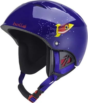 Produktbild von Skihelm BOLLÉ B-Kid Shiny Blue Rocket Blau 49-53 cm
