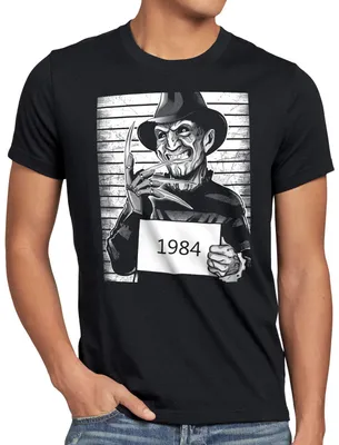 Produktbild von style3 Freddy 1984 Herren T-Shirt halloween horror krueger