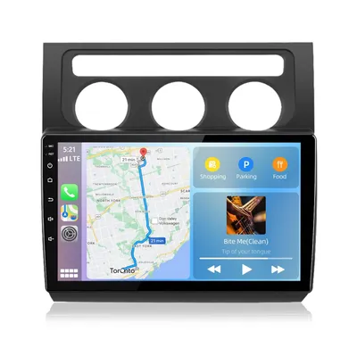 Productafbeelding van Hexinex 10-inch Linux autoradio voor VW Touran 1T1, 1T2, 1T3 (2003-2010) met Carplay, Android Auto, Bluetooth, stuurwielbediening, WiFi, RDS en USB