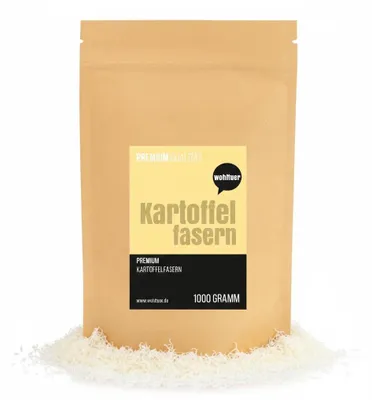 Produktbild von Wohltuer Kartoffelfasern Premium aus Deutschland ab 1000g