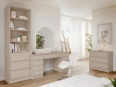 Produktbild von MIRJAN24 Wohnzimmer-Set Tireno VI, Wohnzimmer vom Hersteller (Farbe: Sandbeige)