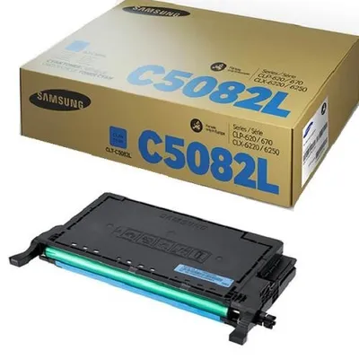 Produktbild von Toner Samsung CLT-C5082L pre CLP620/670/CLX 6220 cyan (4.000 str.)
