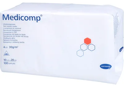 Zdjęcie produktu dla MEDICOMP UNSTERIL 10X20CM, 100 St COM