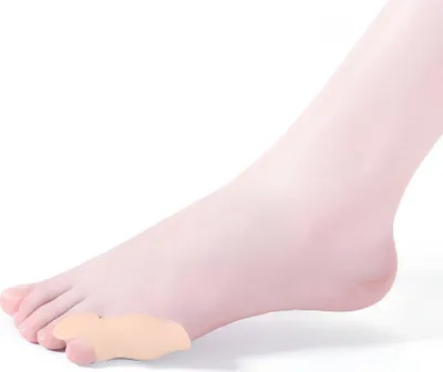 Produktbild von COOL-I® Zehenspreizer Set (4 Stück) – Silikon Korrekturbandage bei Hallux Valgus für Damen & Herren – Schutz & Komfort im Alltag