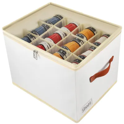 Imagen del producto de Omgoods: Organizador apilable para zapatos, ideal para optimizar el espacio