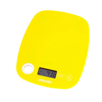 Produktbild von Mesko Home MS 3159y Yellow Countertop Rectangle Elektronische Küchenwaage