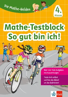 Produktbild von Klett Die Mathe-Helden: Mathe-Testblock So gut bin ich! 4. Klasse