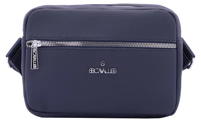 Obrázok produktu pre Marsupio B Cavalli čierny polyester so zipsom a nastaviteľnou trakčou Black B UNICA 21x16x8 cm