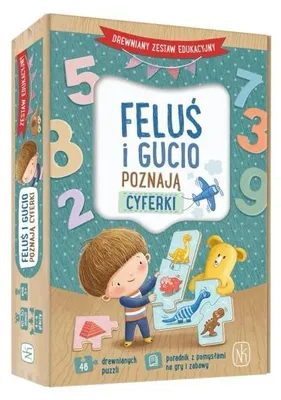 Produktbild von Feluś und Gucio lernen die Zahlen kennen – Justyna Kesler