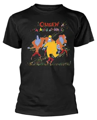 Produktbild von Queen - "It´s A Kind Of Magic" T-Shirt für Herren/Damen Uni PH4966 (L) (Schwarz)