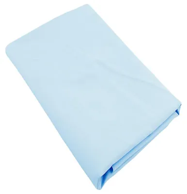 Productafbeelding van Baumstof | Unifarben | 100% Katoen | 50 cm x 150 cm | Lichtblauw