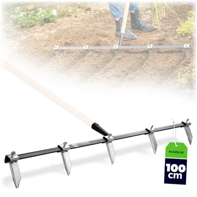 Zdjęcie produktu dla KADAX Znacznik Ogrodowy Do Roli Sadzenia 5-Zębny 100 cm