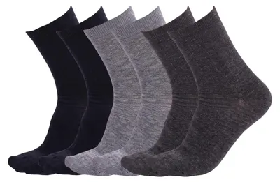 Imagen del producto de Kisses&Love, 6 pares de calcetines de algodón para mujer, altura media, modelo S25609, Imagen generada por IA