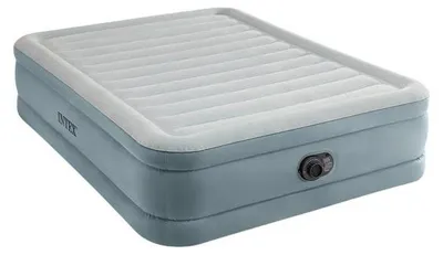 Immagine prodotto di Materasso gonfiabile per 2 persone INTEX Premium Comfort 64824ND, dimensioni 203 x 152 x 46 cm, con pompa elettrica integrata