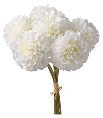 Produktbild von Dekorative Blume: weiße Chrysantheme, H 40 cm