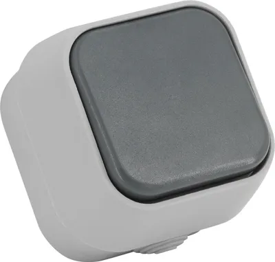 Produktbild von Lichtschalter IP54 Grau