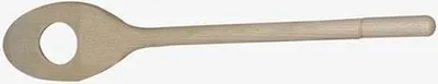 Image de marmite ovale 30cm trou rond bois.