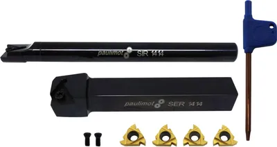 Produktbild von PAULIMOT Gewindeschneid-Set 14 mm für Steigung bis 3,0 mm, 11-teilig