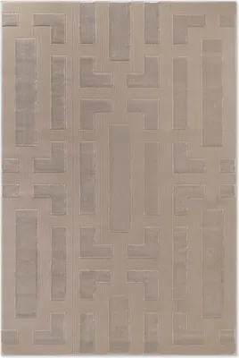 Produktbild von Elle Decoration | Moderner Teppich - 3D Effekt Geometrisch - Kurzflor Wohnzimmer - Edles Design - beige - 160 x 235 cm