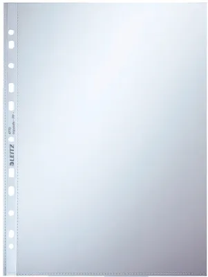 Produktbild von Leitz 47700002, A4, Transparent, Polypropylen (PP), 0,075 mm, 230 mm, 1 mm