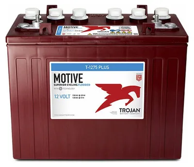 Immagine prodotto di Batteria da trazione Trojan T-1275 Plus 12V 150Ah Deep Cycle collegamento ELPT