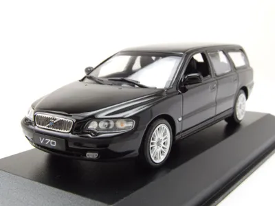 Produktbild von Maxichamps 940171210 Volvo V70 Break Kombi 2000 schwarz 1:43