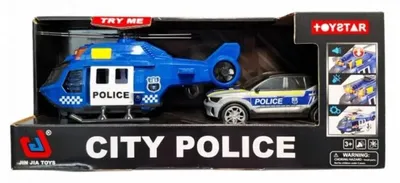 Obrázek produktu pro Vrtulník a policejní auto – SWEDE