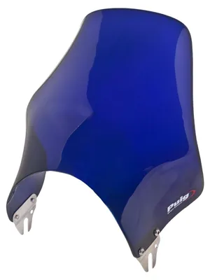 Productafbeelding van Puig windscherm voor motorfiets, type "Naked", blauw