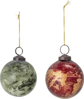 Obrázok produktu pre Vianočné ozdoby Marble S, 2 ks.