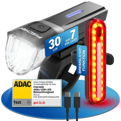 Produktbild von FISCHER Akku Beleuchtungs-Set STOP 30/15 5 teilig