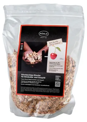 Zdjęcie produktu dla RÖSLE 25105, Wiór do opalania, Drewno, Drewno, Cherry, 750 g, 150 mm