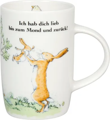 Image de Könitz Mug Je t'aime jusqu'à la lune, tasse, tasses à café, New Bone, brun, 600 ml, 1172692899