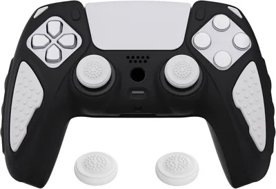 Obrázok produktu pre Ochranný obal – Vhodný pre PlayStation 5 – Dvojsfarbný silikónový obal na ovládač
