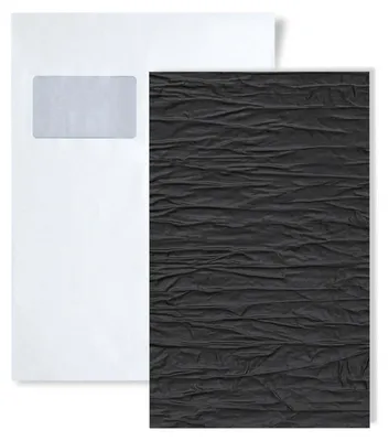 Image de 1 ÉCHANTILLON WallFace S-24936 A5 | Panneau mural CRASHED Graphite Black