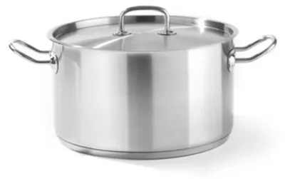 Produktbild von HENDI Fleischtopf m/Deckel Edelstahl 280x155 mm 9 l    Kitchen Line