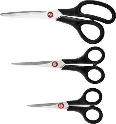 Produktbild von TOP TOOLS 3 tlg. Scheren-Set Edelstahl