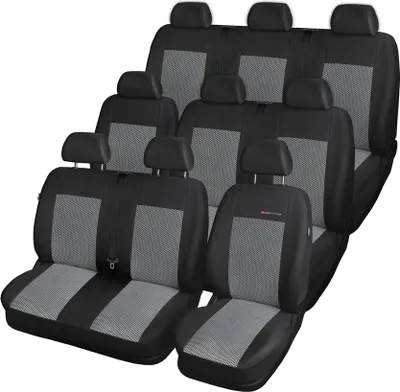 Produktbild von Maßgefertigte Autositzbezüge Schonbezüge für 9-Sitz Ford Transit Custom ab 2014