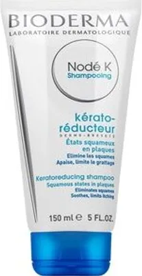 A product shot of a Bioderma shampoo bottle.