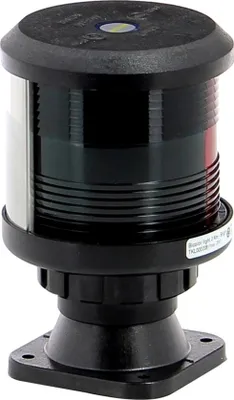 Produktbild von VETUS Schwarz 12/24V Zweifarbige Laternenhalterung | TKL35V